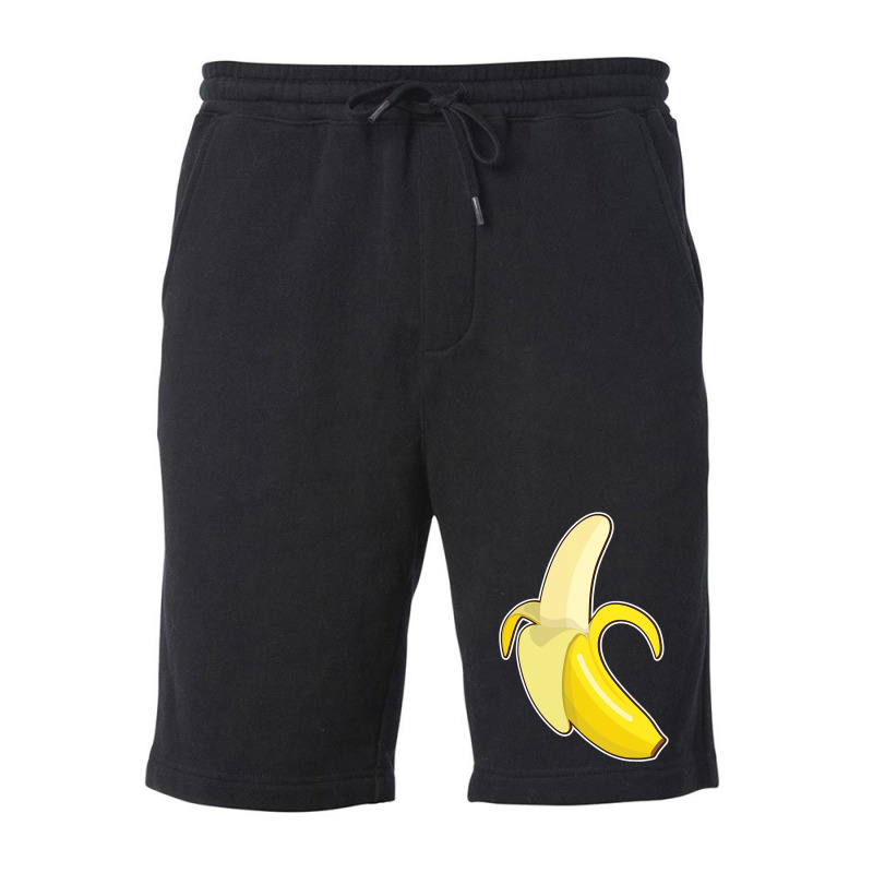 Banana Lazy Diy Halloween Costume Funny Fleece Short | Artistshot