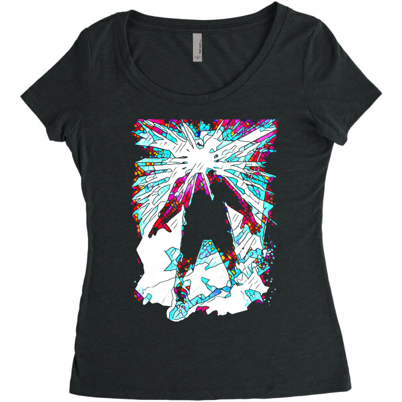 Graphic Picture Investigator Day Gift Women's Triblend Scoop T-shirt by ArtistJadon | Artistshot