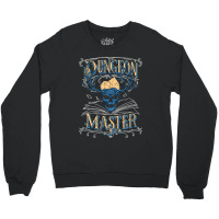 Dungeon Master  Ttrpg Dice Skull Crewneck Sweatshirt | Artistshot