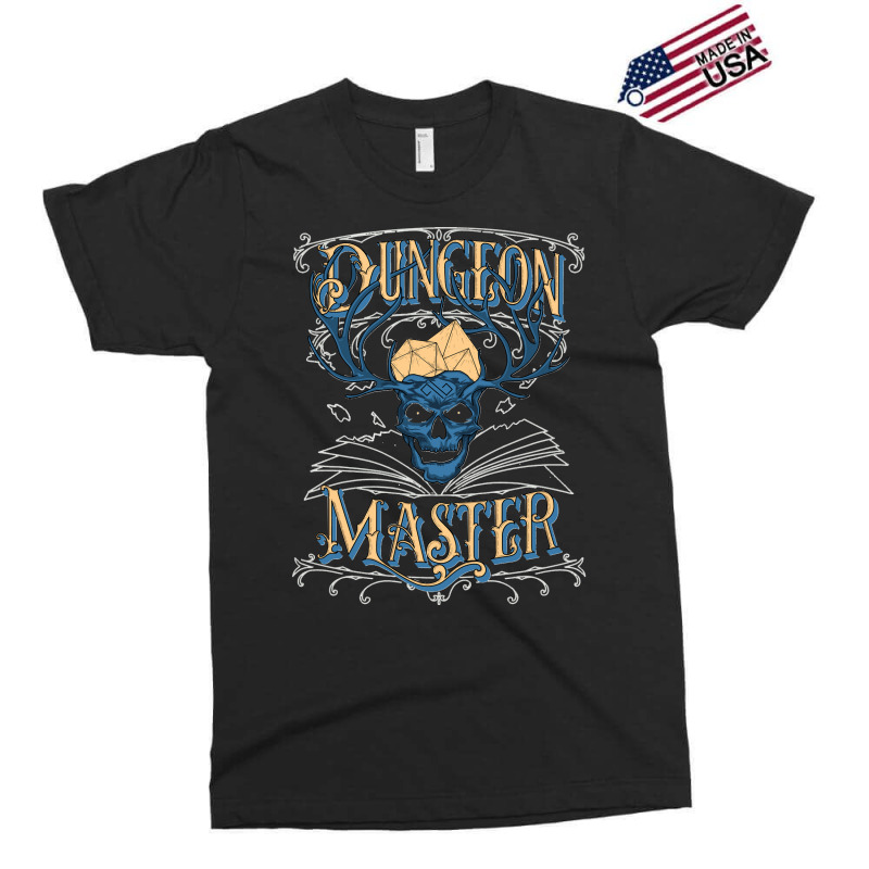 Dungeon Master  Ttrpg Dice Skull Exclusive T-shirt | Artistshot