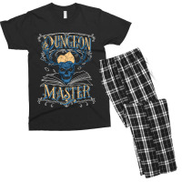 Dungeon Master  Ttrpg Dice Skull Men's T-shirt Pajama Set | Artistshot