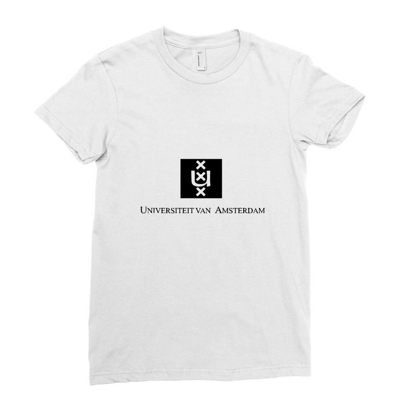 Amsterdam University Ladies Fitted T-Shirt by cm-arts | Artistshot