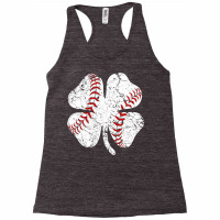 Baseball St Patricks Day Boys Men Catcher Pitcher Shamrock Racerback Tank | Artistshot