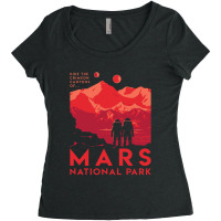 Mars National Park Women's Triblend Scoop T-shirt | Artistshot