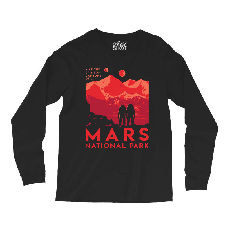 Mars National Park Long Sleeve Shirts by Gubraxx | Artistshot