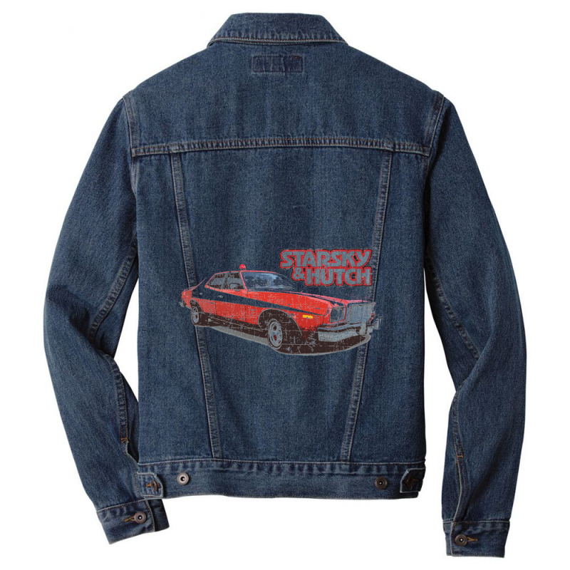 Starsky & Hutch, Distressed   Starsky And Hutch Men Denim Jacket by sunlightafterdark | Artistshot