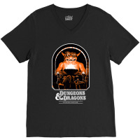 Dungeons & Dragons Vintage Player's Handbook V-neck Tee | Artistshot