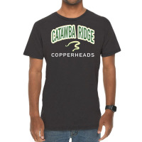 Catawba Ridge High School Copperheads Vintage T-shirt | Artistshot