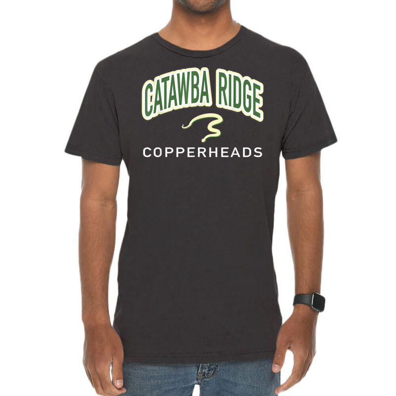 Catawba Ridge High School Copperheads Vintage T-shirt | Artistshot