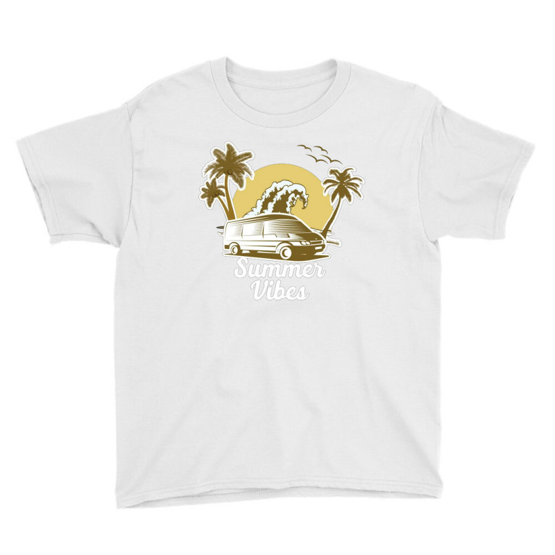 Summer Vibes California Beach Youth Tee | Artistshot