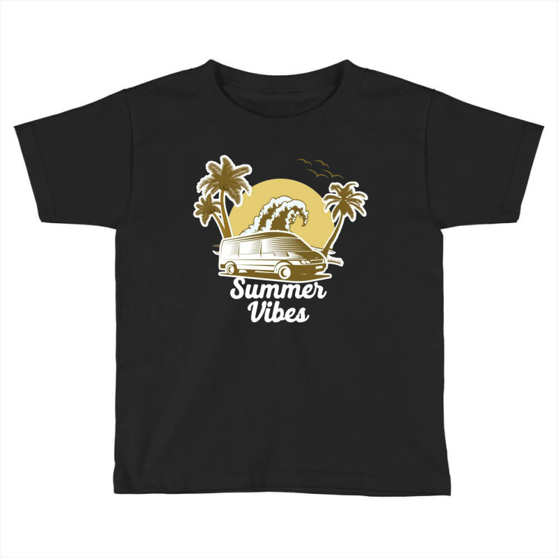 Summer Vibes California Beach Toddler T-shirt | Artistshot