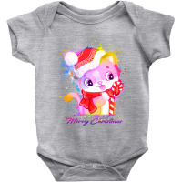 Merry Christmas Cat Baby Bodysuit | Artistshot