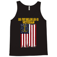 Uss Fort Snelling Lsd 30 Dock Landing Ship Veterans Day Tank Top | Artistshot