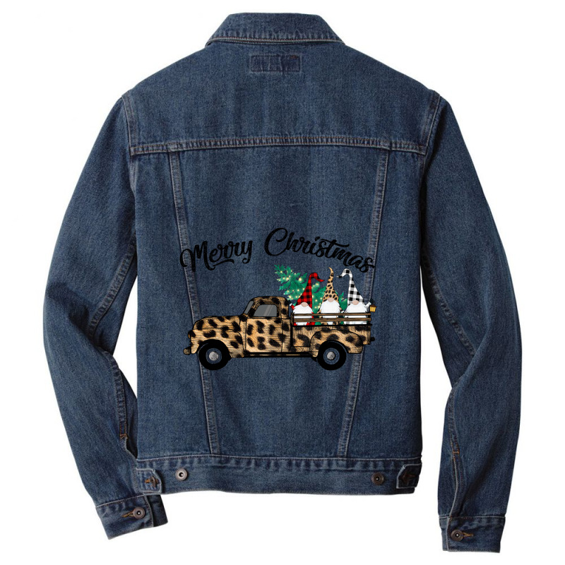 Merry Christmas Men Denim Jacket | Artistshot