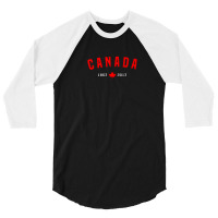 Canada 150 1867-2017 Maple Leaf 3/4 Sleeve Shirt | Artistshot