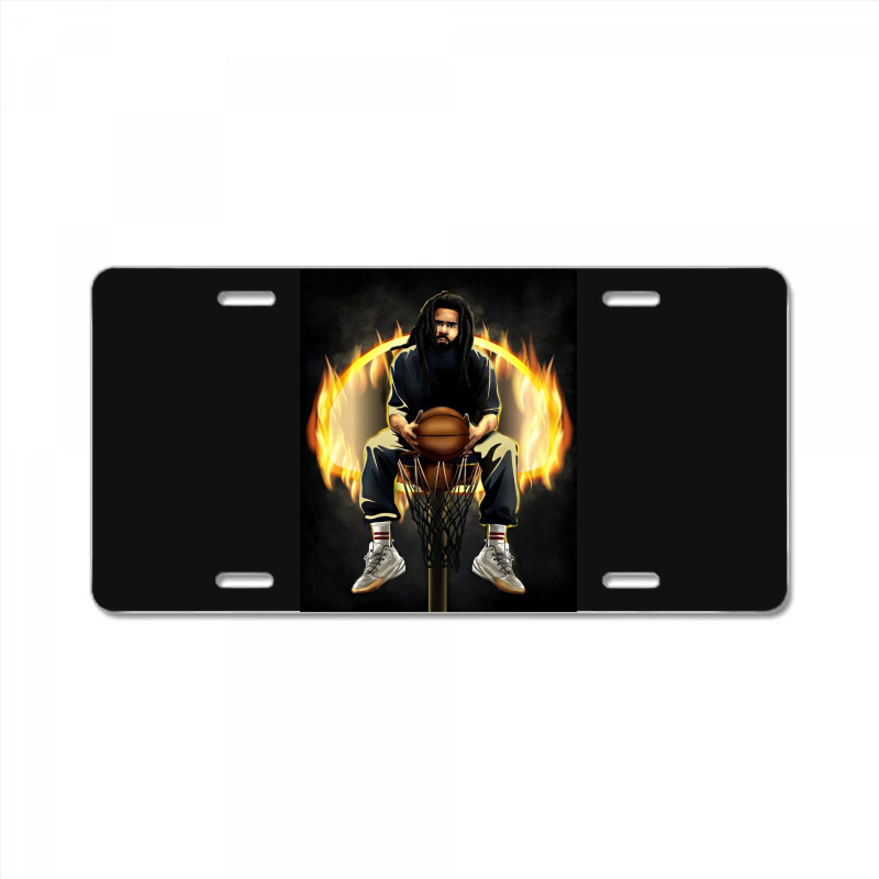 Fire Ring License Plate | Artistshot