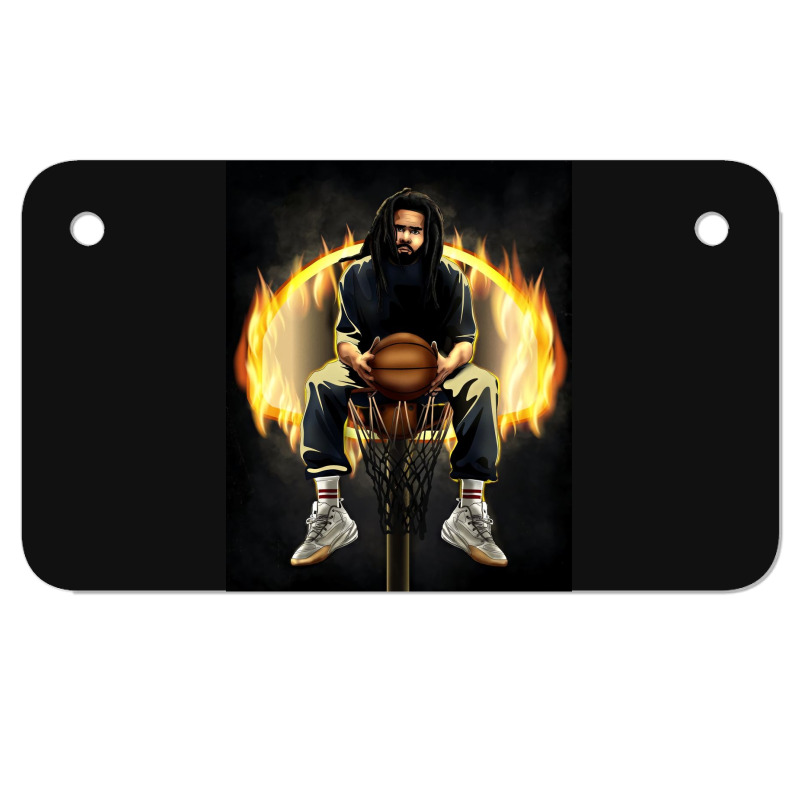 Fire Ring Motorcycle License Plate | Artistshot