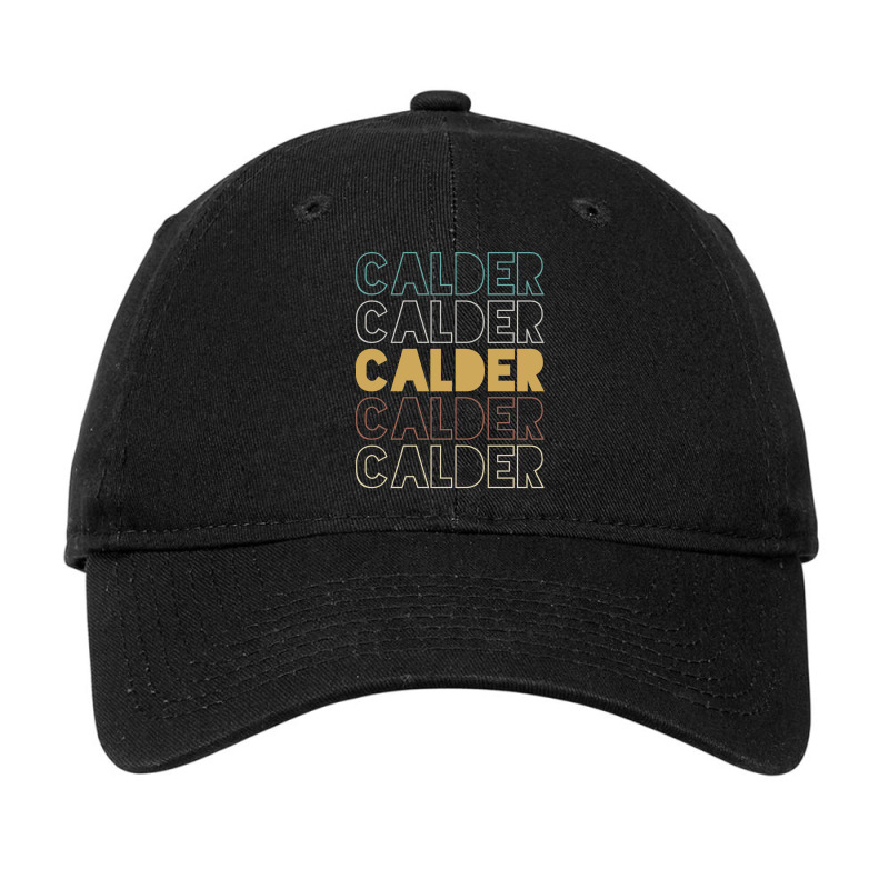 Calder Calder Calder Calder Calder Adjustable Cap by Topseller | Artistshot