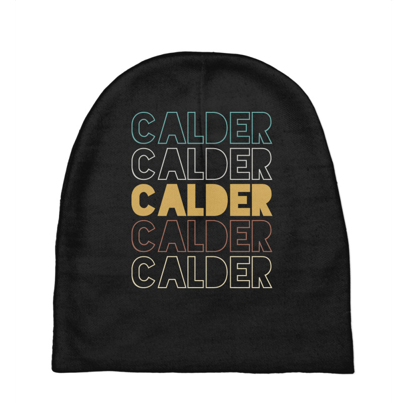 Calder Calder Calder Calder Calder Baby Beanies by Topseller | Artistshot