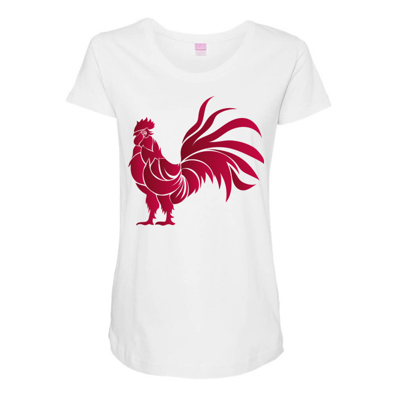 Filipino Gamecock Cockfighting Maternity Scoop Neck T-shirt by AuturoMedero90 | Artistshot