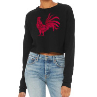 Filipino Gamecock Cockfighting Cropped Sweater | Artistshot