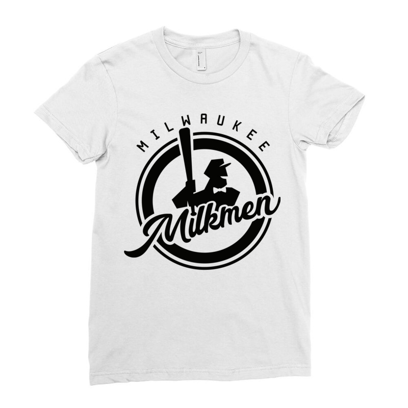 Milwaukee Milkmen Ladies Fitted T-Shirt by PamelaAnnHarris | Artistshot