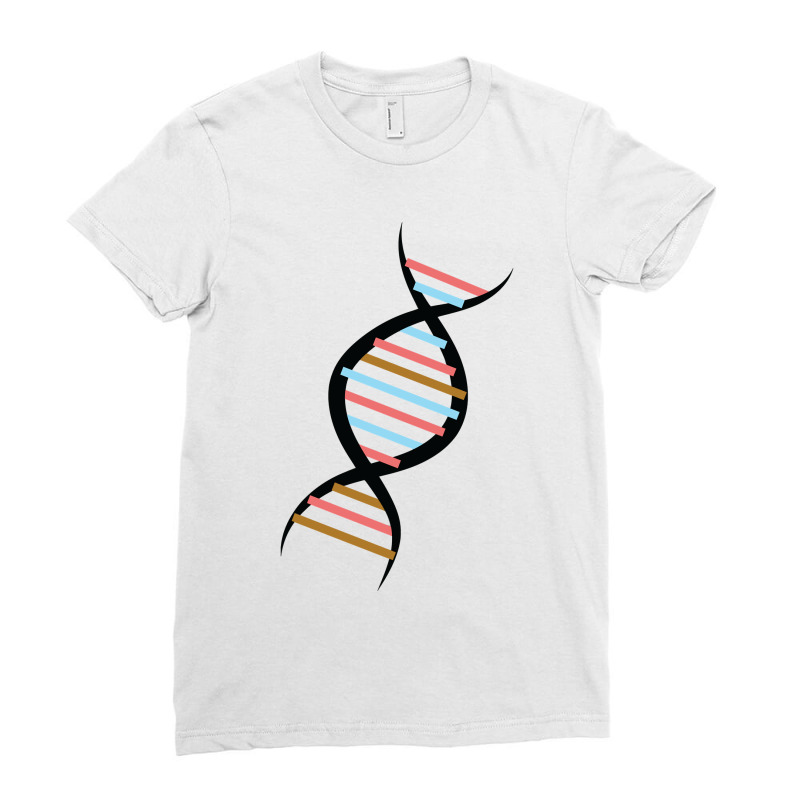 Dna Ladies Fitted T-Shirt by cm-arts | Artistshot