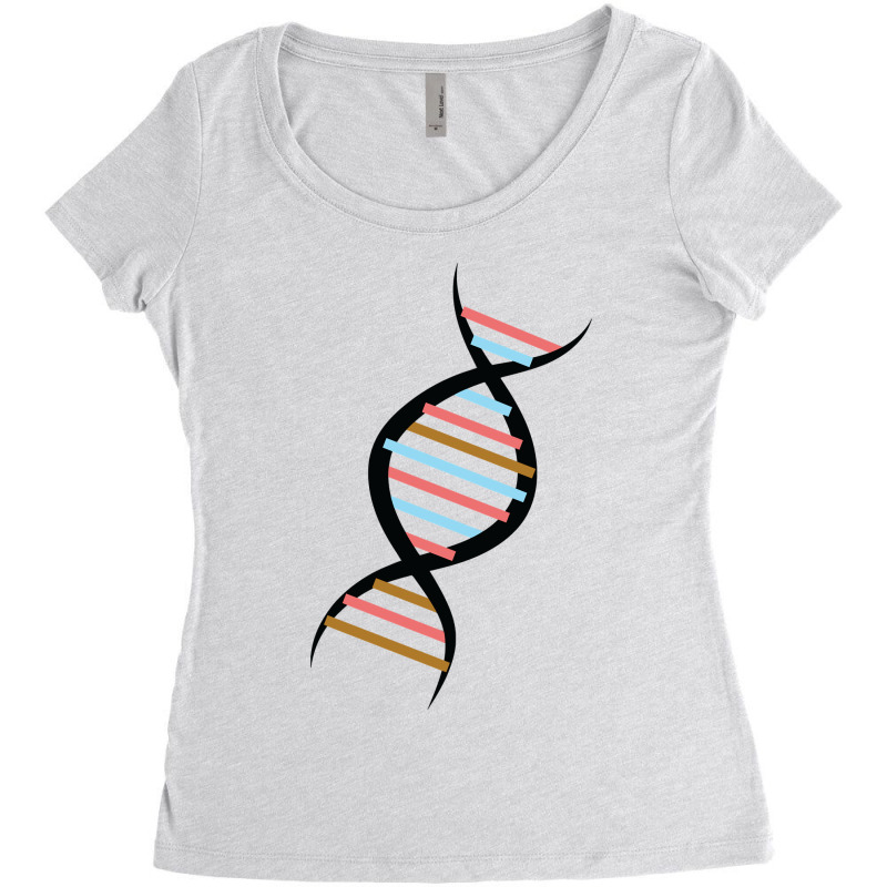 Dna Women's Triblend Scoop T-shirt by cm-arts | Artistshot