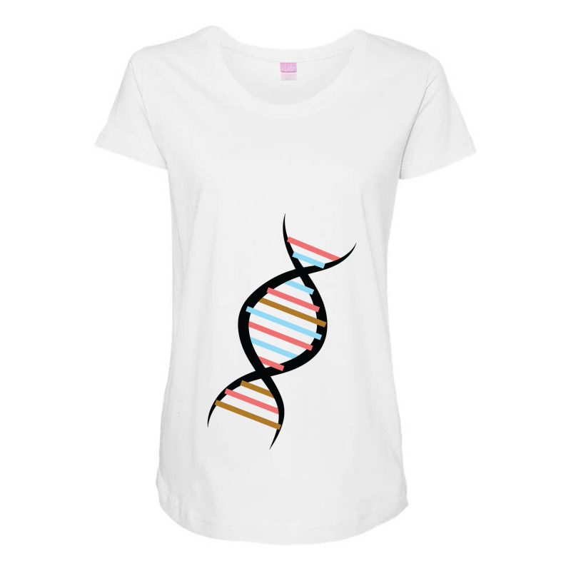 Dna Maternity Scoop Neck T-shirt by cm-arts | Artistshot