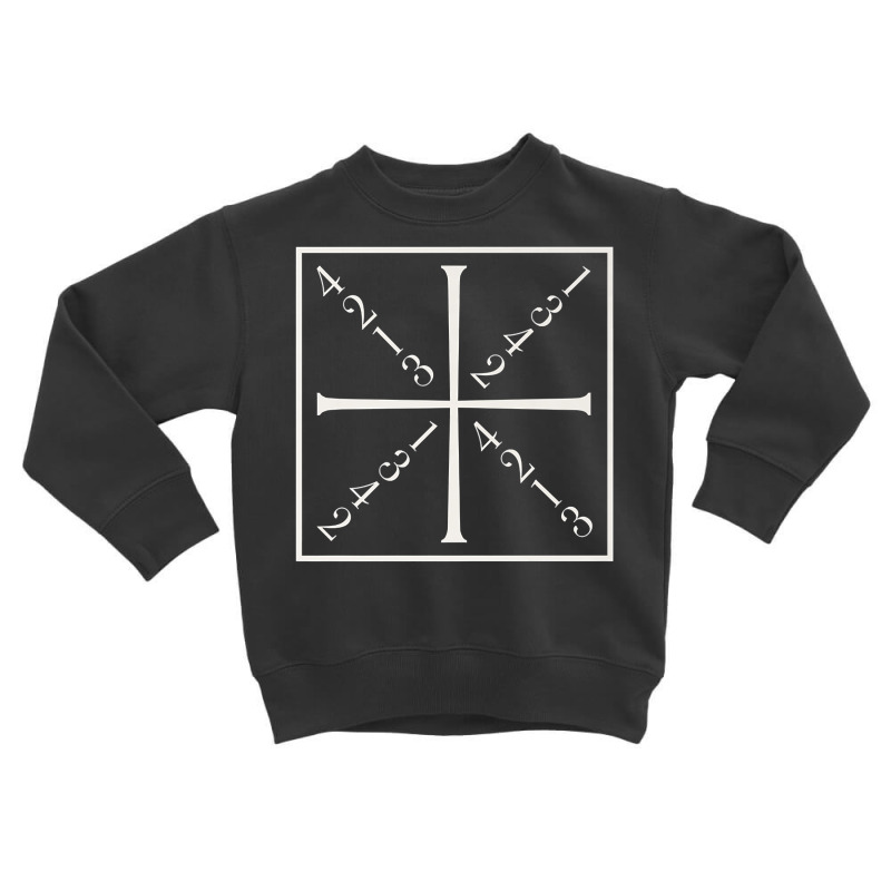 Fencing T Shirt Meyer's Square Hema Tee German Longsword Toddler Sweatshirt | Artistshot