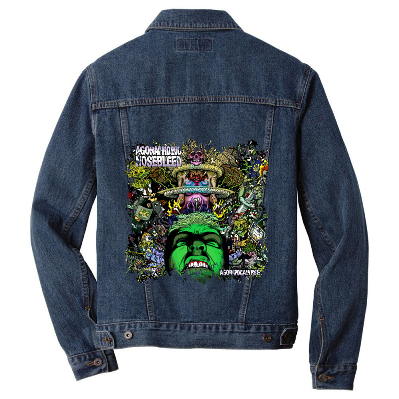 Character Animated Monster Music Mens My Favorite Men Denim Jacket by ArtistAlfredo | Artistshot