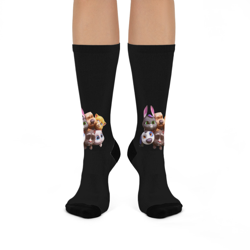 Classic Retro  Tv Series Music Retro Crew Socks | Artistshot