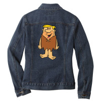 Flinstones Fred And Barney Ladies Denim Jacket | Artistshot