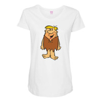 Flinstones Fred And Barney Maternity Scoop Neck T-shirt | Artistshot