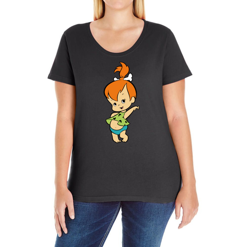 Flinstones Pépite Ladies Curvy T-Shirt by haydar | Artistshot