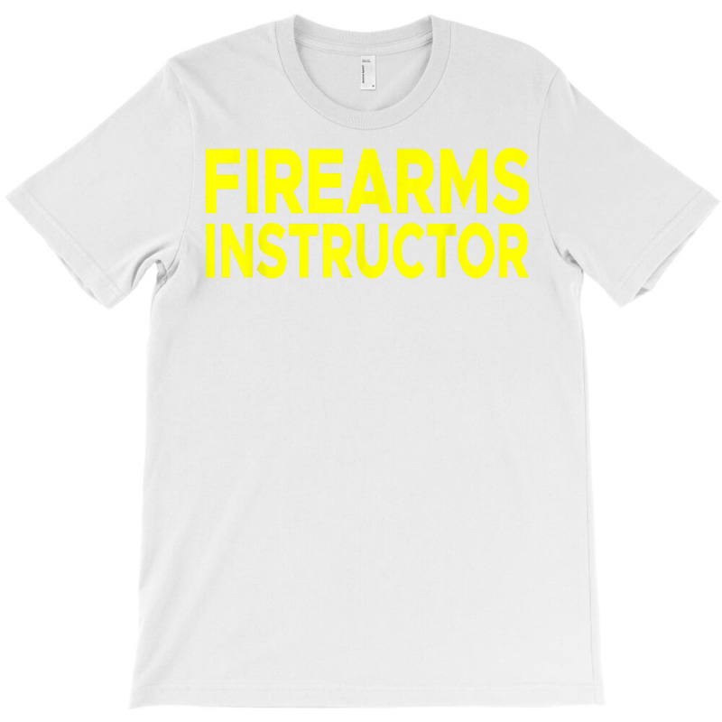 Firearms Instructor Shirt Range Gun Safety Firearm Shooting T-shirt | Artistshot