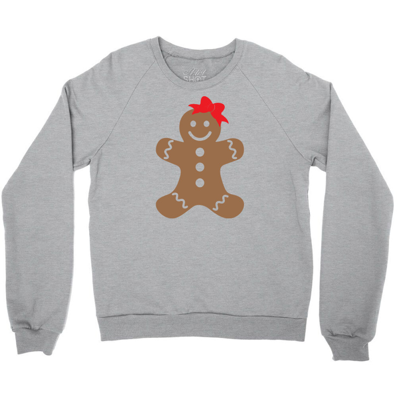 Gingerbread Girl Crewneck Sweatshirt by haydar | Artistshot