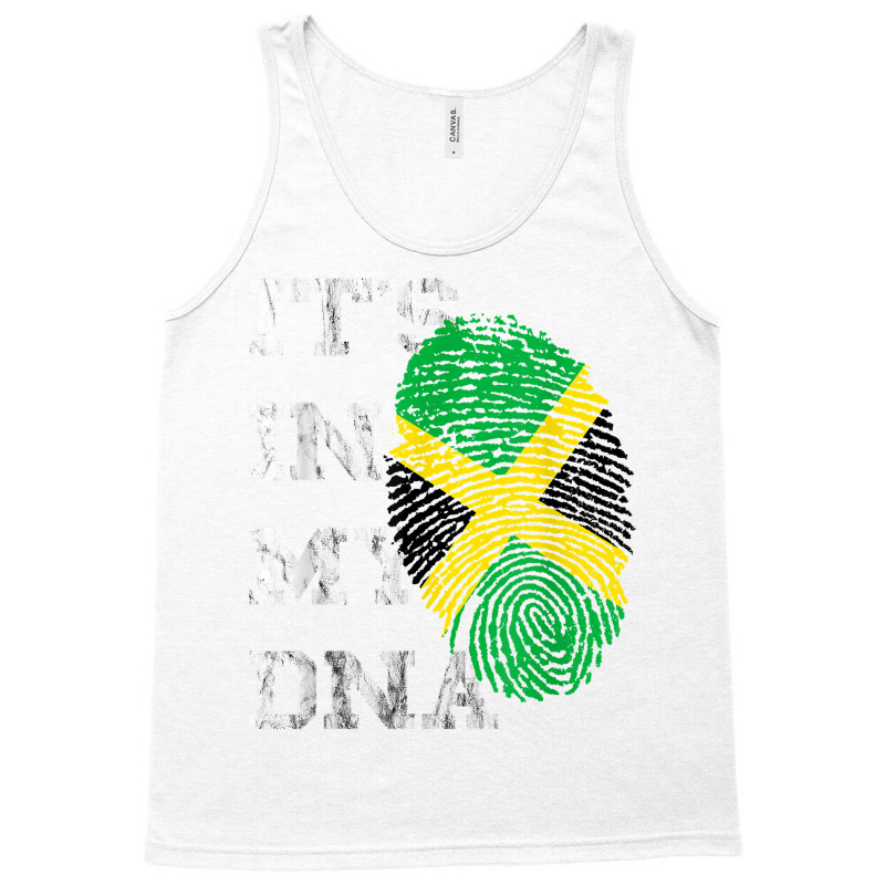 It's In My Dna Jamaica Genetic Jamaican Roots Jamaican Pride T Shirt Tank Top by nuzhetanopo | Artistshot