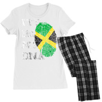 It's In My Dna Jamaica Genetic Jamaican Roots Jamaican Pride T Shirt Women's Pajamas Set | Artistshot