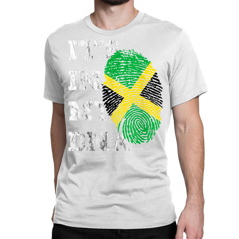 It's In My Dna Jamaica Genetic Jamaican Roots Jamaican Pride T Shirt Classic T-shirt by nuzhetanopo | Artistshot