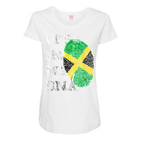 It's In My Dna Jamaica Genetic Jamaican Roots Jamaican Pride T Shirt Maternity Scoop Neck T-shirt | Artistshot