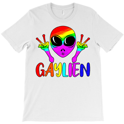 Gay Alien Lgbt T-shirt Designed By Nilton João Cruz
