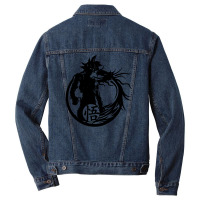 Goku Super Saiyan Ultra Dragon Men Denim Jacket | Artistshot