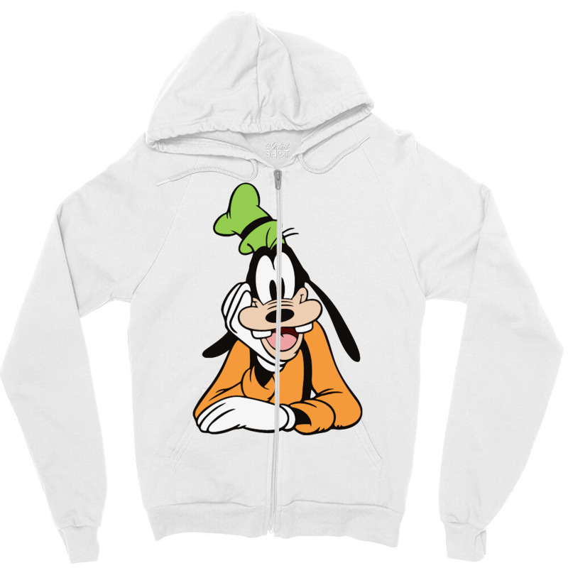 Goofy Zipper Hoodie by haydar | Artistshot