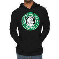 Grumpy Before My Coffee Lightweight Hoodie | Artistshot