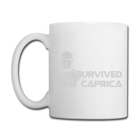 Bsg, I Survived New Caprica,battlestar Galactica Science Coffee Mug | Artistshot