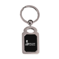 Bsg, I Survived New Caprica,battlestar Galactica Science Silver Rectangle Keychain | Artistshot