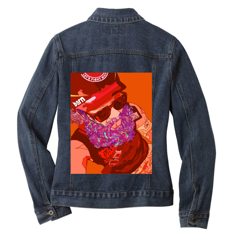 Graphic Picture Alexandria Gifts Men Ladies Denim Jacket by ArtistAlfredo | Artistshot