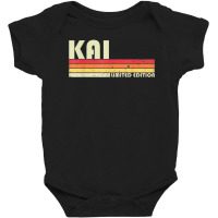 Kai Gift Name Personalized Funny Retro Vintage Birthday Baby Bodysuit | Artistshot