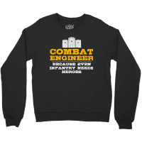 Combat Engineer Engineer Gifts Army Engineering For Fans Crewneck Sweatshirt | Artistshot